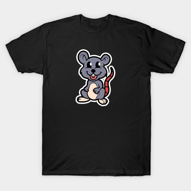 Mouse - Cartoon Island - Great Gift Idea T-Shirt by Cartoon Island
